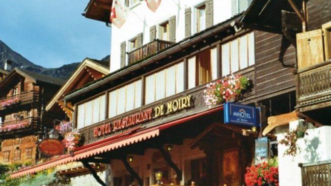 Hotel De Moiry Superieur Grimentz Bagian luar foto