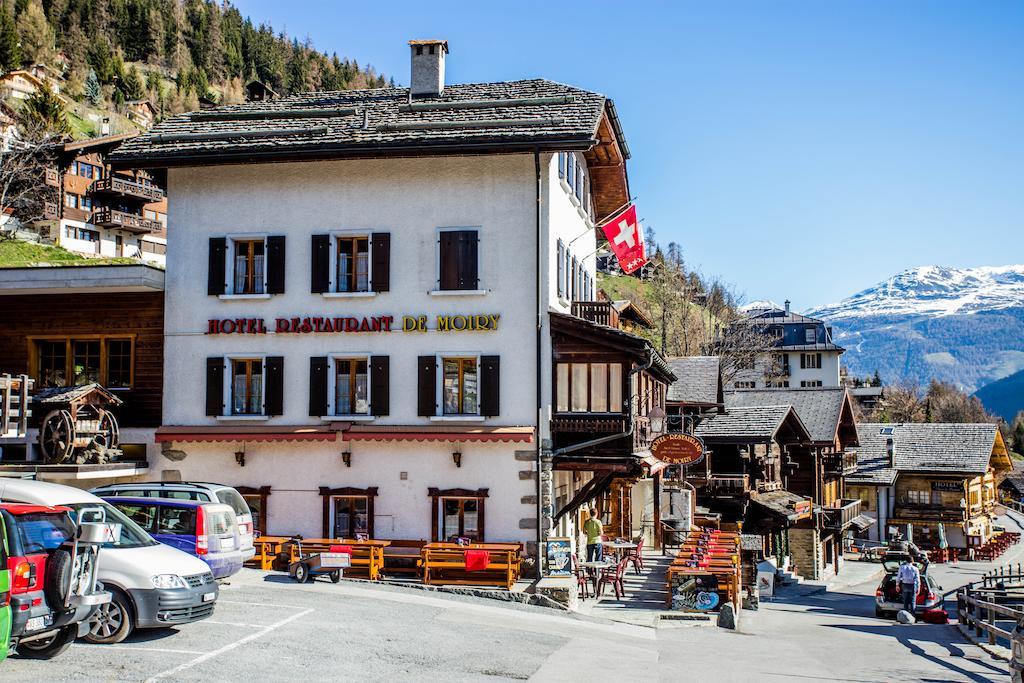 Hotel De Moiry Superieur Grimentz Bagian luar foto
