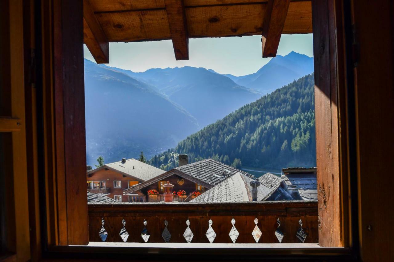 Hotel De Moiry Superieur Grimentz Bagian luar foto